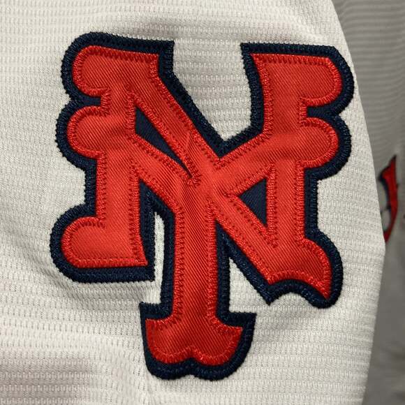 New York Cubans Baseball Jersey Small 1935-1948 White #3 - Picture 6 of 8